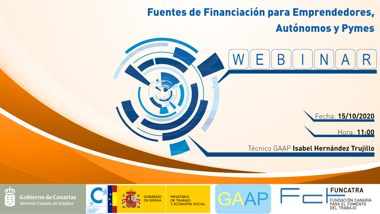 WEBINAR GAAP financiacion